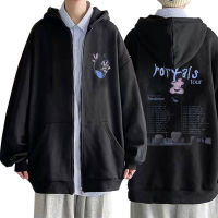 Singer Melanie Martinez Portals Tour Graphics Zipper Hoodie Man y2k Oversized Zip Up Jacket Men Women Fashion Zip Up Sweatshirt 4XL 5XL 6XL