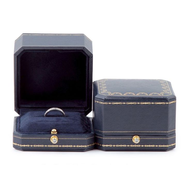 กล่องเก็บของของขวัญแต่งงานวาเลนไทน์กล่องใส่แหวนที่หรูหราของตกแต่งดีไซน์วินเทจ