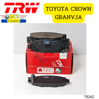 ผ้าดิสเบรคหลัง ATEC TOYOTA CROWN  GRANVIA LEXUS GS300 GDB1185AT TRW *78242