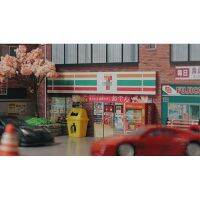 1:64 DIY Model Car Diorama 71 Scenery Photo Display 3PCS Accessories