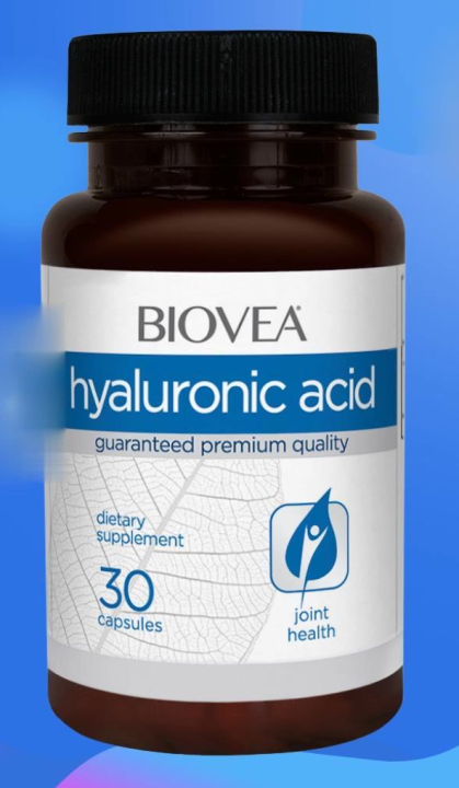 BIOVEA HYALURONIC ACID 40 mg (Complex) / 30 Capsules