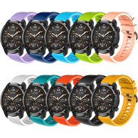 สายรัดข้อมือซิลิโคนสายนาฬิกาเปลี่ยนได้เหมาะสำหรับ Ticwatch Gtw Esim Wh11014 22มม.