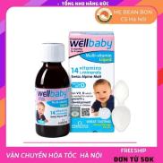 Vitamin tổng hợp cho bé Wellbaby 150mlcủa Anh cho bé từ 6 tháng đến 4 tuổi