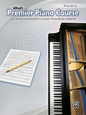 Premier Piano Course 6 | THEORY