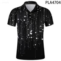 3d 2023 Printed Summer Polo Shirt Men Cool Meteor Shower Ropa De Hombre Streetwear Fashion Camisas Harajuku Short Sleeve Casual Ropa Unisex summer polo