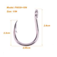 50pcs Fishing Hooks 10#-130# Stainless Steel Fishing Hook Jig Big Single Hooks Fishing Tackle Texas Tackle