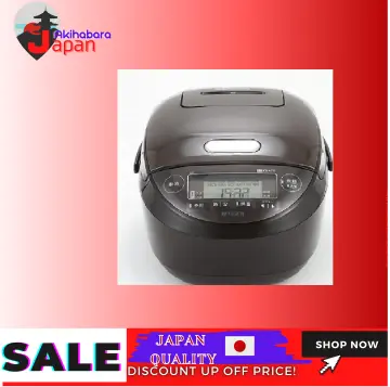 Tiger Rice Cooker 3-Cup Web Limited 100th Anniversary Model, Reprint, Retro Pattern, Orange Stripe Jnp-t055wo