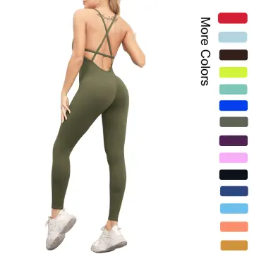 Gym Tight Long-Sleeved Yoga Clothes Seamless Yoga Jumpsuit Sports and  Fitness Jumpsuits, Playsuits Bodysuits Womens Dresses - China Bra and Yoga  Set price