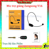 Micro không dây đeo tai Zansong V16 hay Mic Trợ Giảng Đa Năng V16 Phù hợp cho mọi thiết bị thumbnail