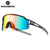 Rockbros แว่นตากันแดดสําหรับผู้ชายผู้หญิงเลนส์ Polarized Uv 400 เหมาะกับการวิ่งเล่นกีฬา