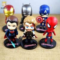 gs ของเล่นโมเดลหุ่น avenger ขนาดเล็ก 6 ชิ้น/ชุด