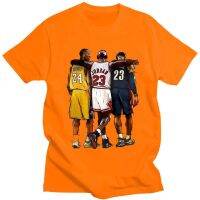 【New】Kobe 3d เสื้อยืด สามคน การค้าต่างประเทศ ขายดี Jordan สไตล์ใหม่ บาสเก็ตบอล NBA ยุโรป แขนสั้น James