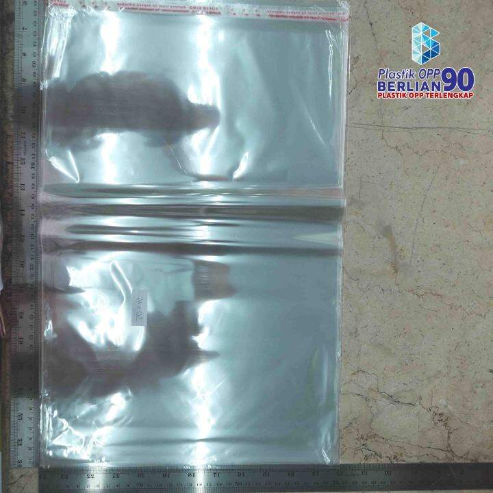 Plastik Opp 30 x 45 cm 20 Micron ada Seal atau Lem Lazada Indonesia