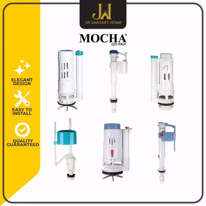 JW MOCHA Water Closet Fittings Flushing Device Inlet & Outlet Valve