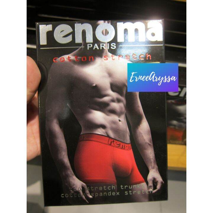 RENOMA PARIS COTTON STRETCH BIKINI, BRIEF, TRUNK UNDERWEAR FOR MEN