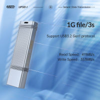 ORICO UFSD โลหะแฟลช USB 3.0แฟลชไดรฟ์405เมกะไบต์วินาที512GB 256GB 128GB 64GB USB Stick Type C Pendrives Memory Stick U Disk