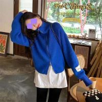 利Women Sweater Short 2022 New Arrival Autumn And Winter Zipper Female Knitted Cardigan Coat Korean style Hot Sale A31