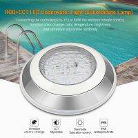 Milight 12W RGB+CCT LED Underwater Light waterproof Subordinate Lamp phone APP Dimmable 24V WIFI controller remote control ip68