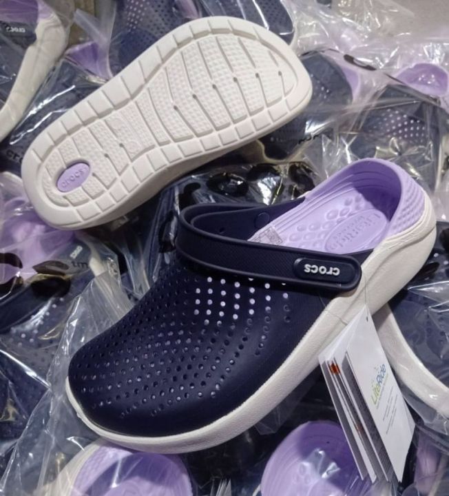 crocs-literide-clog-สินค้าใหม่-ขายดี-ชนช้อป-สีใหม่พร้อมส่ง-รองเท้าแตะ-รองเท้ารัดส้น-ชาย-หญิง-รองเท้าทรงหัวโต