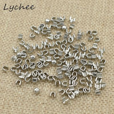 【JH】 Lychee 150pcs 5  U Shaped Metal Up Stopper Sewing Pants Accessories