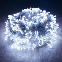 100M 2000กลางแจ้ง LED Christmas String Light Garland Fairy Light สำหรับงานแต่งงาน Villa Ho Party Holiday Event Decor