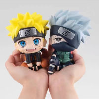 Chibi สไตล์10ซม. การ์ตูน Naruto รูป Uchiha Sasuke อะนิเมะ Action Figure ของขวัญสะสม Figurines สำหรับเด็ก