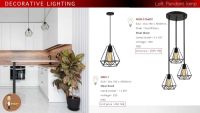 โคมไฟห้อย DECORATIVE LIGHTING Loft Pendant lamp (TSP)