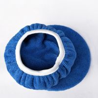 Car Cleaning Towel Blue Microfiber Polishing and Waxing Cover Lint-free Special Waxing Cloth Cover Cleaning Tool Accessories