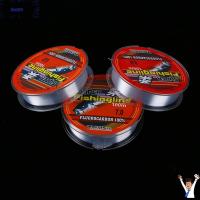 SOOTM 100m 100% Fluorocarbon สตริง สายเชือกแข็งแรง ตกปลา ลวดเชื่อม ไนลอน PA เส้นใยเดี่ยว สายการประมง