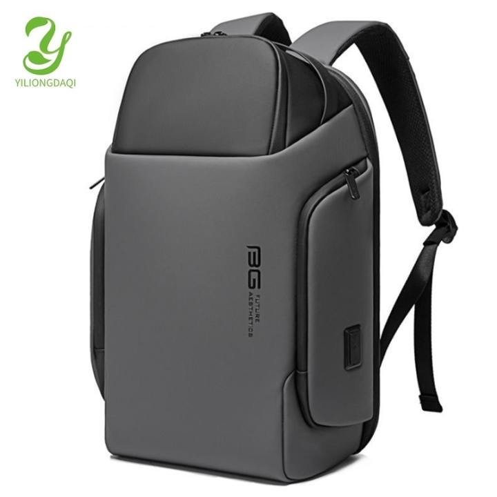 top-yiliongdaqi-waterproof-business-backpack-laptop-bag-usb-charging-travel-back-pack-mens-bagpack