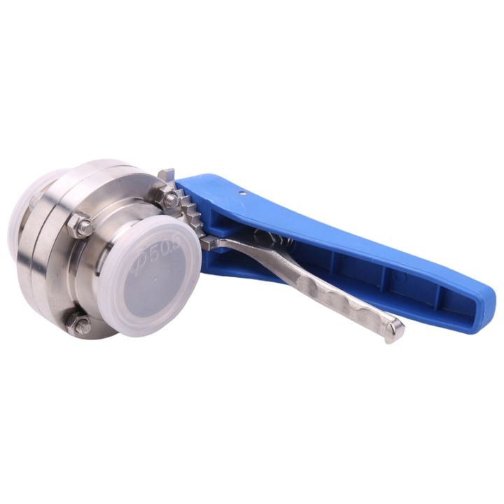 1-1-2-inch-38mm-ss304-stainless-steel-sanitary-1-5-inch-tri-clamp-butterfly-valve-squeeze-trigger-for-homebrew-dairy-product