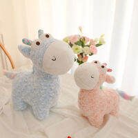 Kawaii สายรุ้งกวางของเล่นตุ๊กตายูนิคอร์นเล็กๆน้อยๆที่สวยงาม Plushie ตุ๊กตายัดไส้นุ่มสัตว์หมอนที่ยอดเยี่ยมตกแต่งของขวัญ