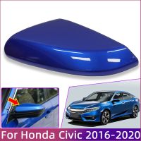 ฝาครอบกระจกมองข้างสำหรับ Honda Civic X 2016 2017 2018 2019 2020ฝาครอบกระจกอัตโนมัติสำหรับปีกข้างผ้าคลุมกระจกมองหลัง