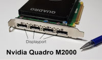 การ์ดจอ Quadro M2000 4GB สำหรับ ทำงานเขียนแบบ ทางด้านวิศวกรรม สถาปัตยกรรม กราฟิกดีไซน์ อื่นๆ