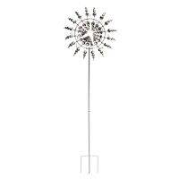 2X Unique and Magical Metal Windmill Outdoor Wind Spinners Wind Catchers Yard Garden Decoration