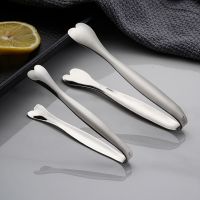 【jw】☇☽✧  Heart-Shaped Food Tongs Small Clip Steak Grill Clamps Tweezer Accessories