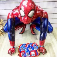 1Pc 3D Big Spider Hero Foil Balloons Birthday Party Baby Shower Decoration Supplies Helium balloon Kids Gifts