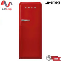 [0% 10 เดือน] (Smeg) ตู้เย็น 50’Retro Style Aesthetic รุ่น FAB28RRD5 สีแดง