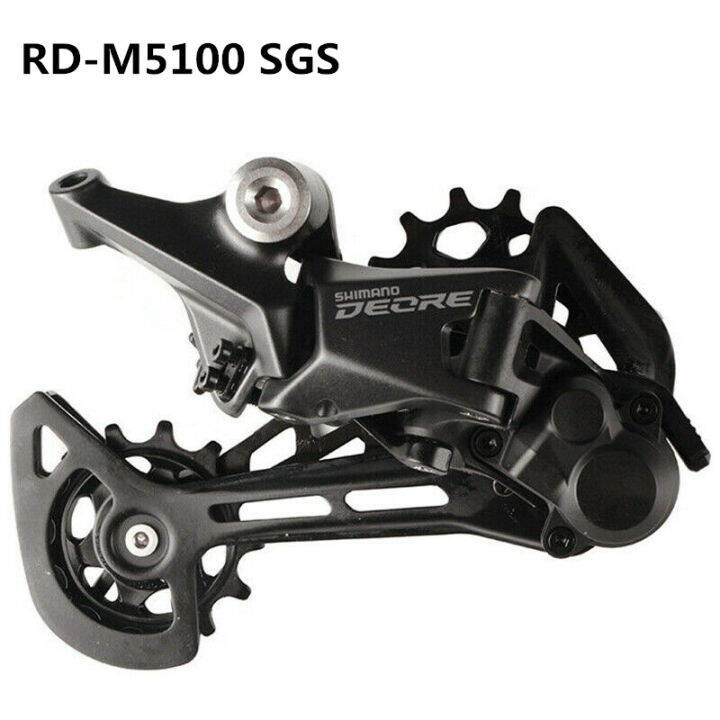 shimano-deore-m5100-m5120-sgs-belakang-derailleur-11v-shadow-long-cage-11-speed-จักรยานเสือภูเขา-basikal-derailleur-bahagian-asal