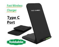 ZZOOI Qi Wireless Charger Stand Pad For iPhone 14 13 12 11 XS Pro Max Samsung Xiaomi Phones Induction Fast Charging Dock Station