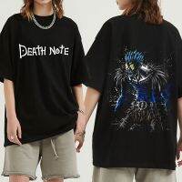 ญี่ปุ่น Anime Death Note Shinigami Ryuk Tshirt มังงะ Yagami L เสื้อยืด Gothic ผู้ชายผู้หญิงแขนสั้นเสื้อยืด Streetwear