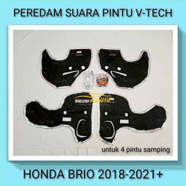 Peredam Suara 4 Pintu Akustik Mobil Honda Brio 2018-2021 Ori Vtech