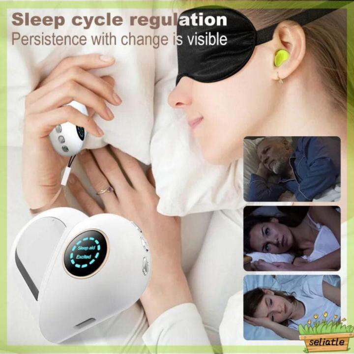 SELIATLE Durable Hypnosis Instrument Device Handheld Sleep Booster
