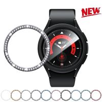 Diamond Bezel for Samsung Galaxy Watch 6 classic 47mm 43mm Metal Frame Edge Protector Protective Case for Samsung Galaxy Watch 6