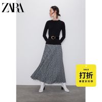 □ ZaraS3เดรสของฤดูใบไม้ร่วงใหม่กองทุนรอบกระดุมคอเสื้อทำหน้าที่บทบาทของเสื้อกันหนาวขั้นพื้นฐาน1509121 800