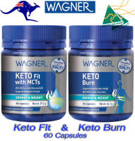 Wagner Keto Fit With MCTs 60 เม็ด/Wagner Keto Burn 60 เม็ด แท้จากออสเตรเลีย