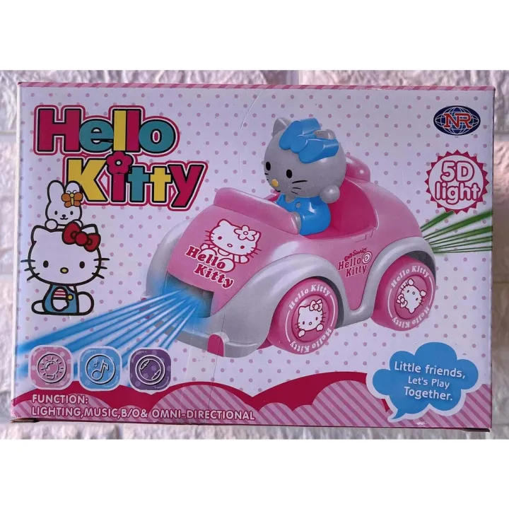 Pabrika direktang benta Hello Kitty cartoon car toy for children with ...