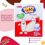 Bánh Ăn Dặm Happy Bites Thái Lan Cho Bé Từ 6 Tháng Tuổi