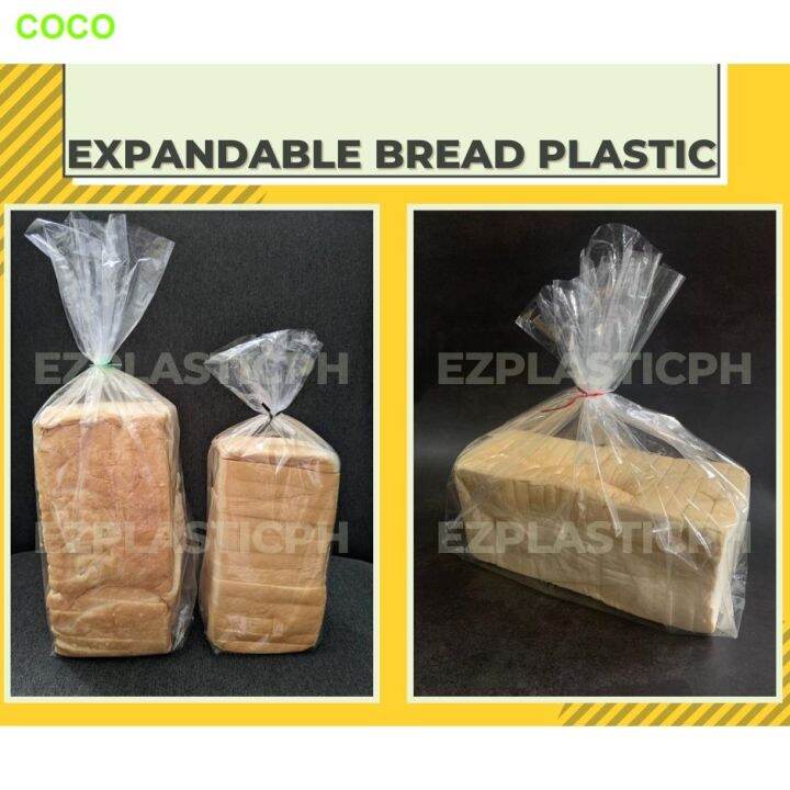 Bread Plastic Bag Expandable Plastic Packaging for Tasty Bread Loaf Pan