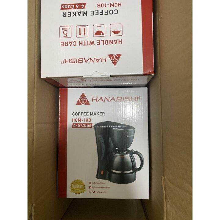 hanabishi coffee maker Lazada PH